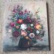 Flower bouquet painting