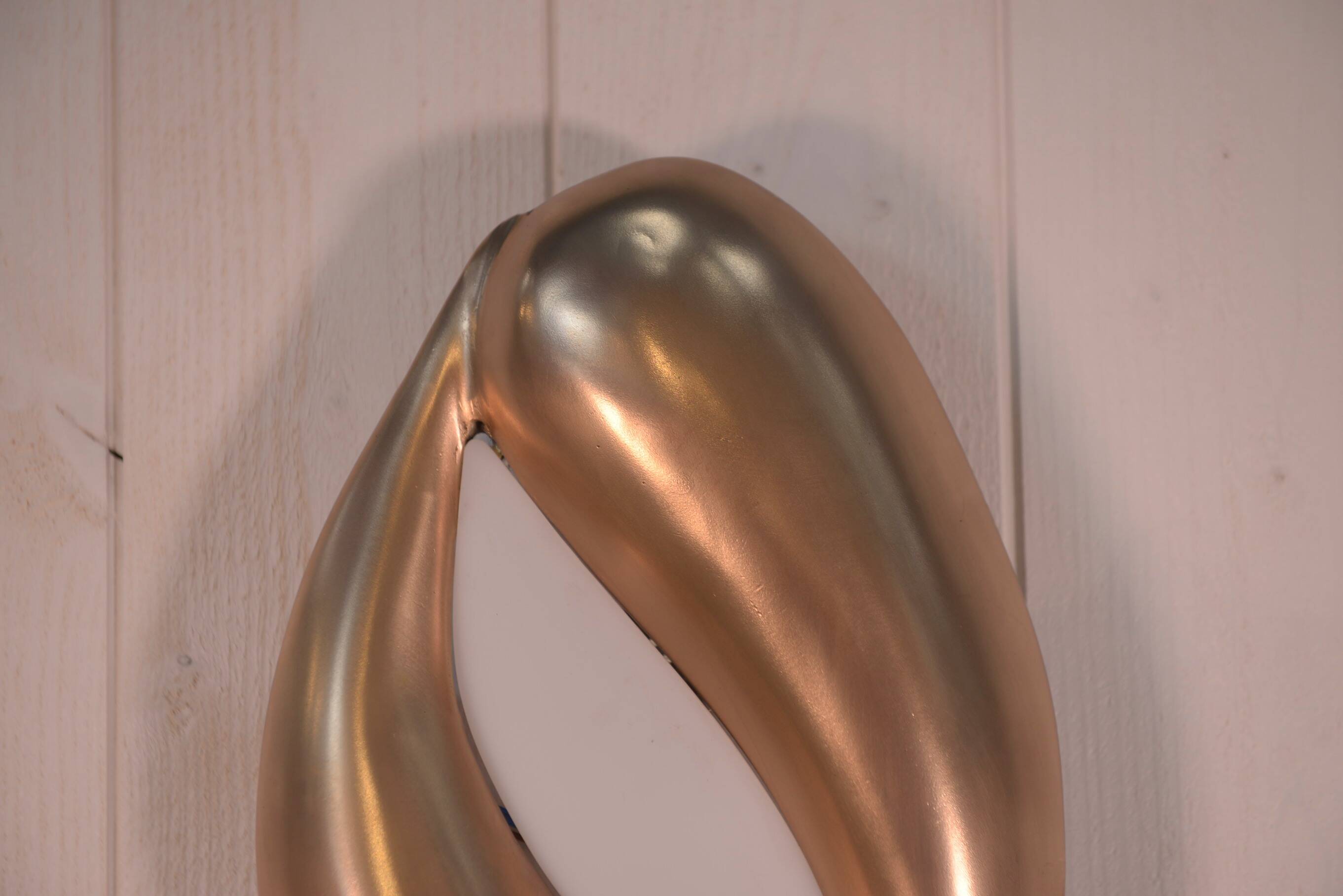 1960s design bronze wall light