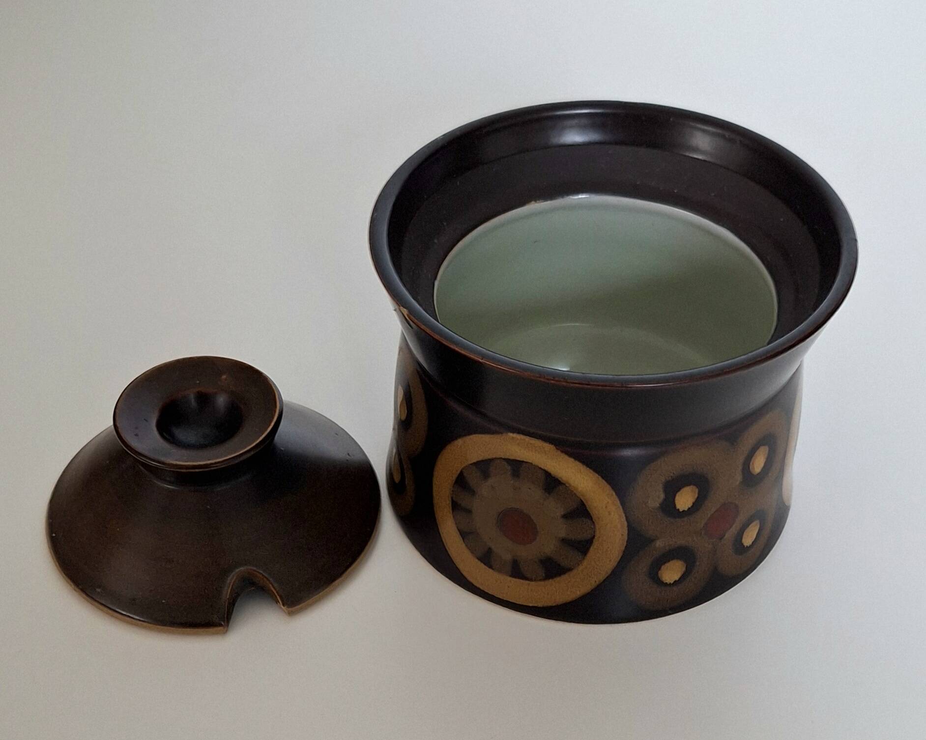 Vintage candy box sugar bowl from the 70s