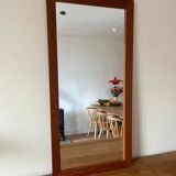 Vintage Danish teak mirror