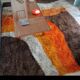Tapis space age des années 70