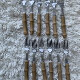 Bamboo cutlery set
