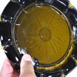 Empty pocket or ashtray in glass 1970