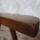 Banc de ferme merisier