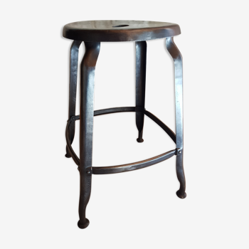 Tabouret ancien d' atelier Nicolle