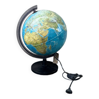 Illuminated Dutch Earth Globe