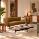 Wendelbo curved design sofa model Lilin