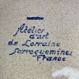 Vintage hollow plates Sarreguemines
