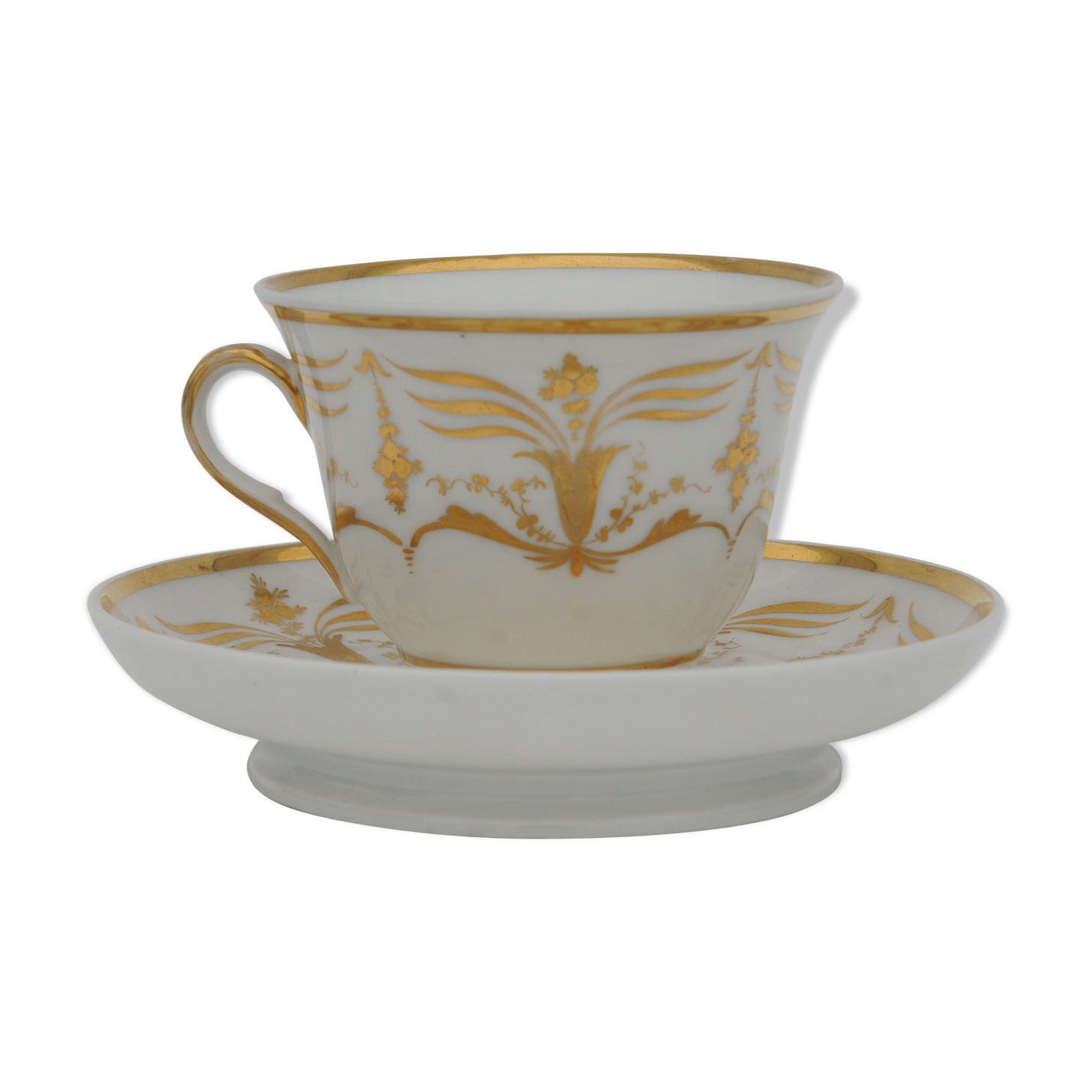 Paris porcelain cup and cup