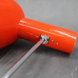 1960s Josef Hurka Red Desk Lamp for Napako , Czechoslovakia