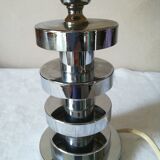 Chrome table lamp