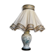 Limoges porcelain lamp and its jupled lampshade