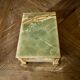 Onyx catchall box from the 1960s, vintage Italy.
