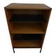Meuble vintage avec étagères en bois et métal