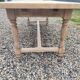 Farmhouse table with two extensions