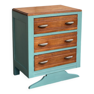 Small oak chest of drawers, France 1940