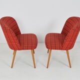 Set of upholstered chairs, 1960