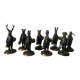 Bronze animal statuettes