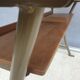 Double desk of schoolboy wood metal vintage curved base