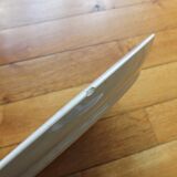 Oval flat in iron earth model "Fontanges" U&C Sarreguemines
