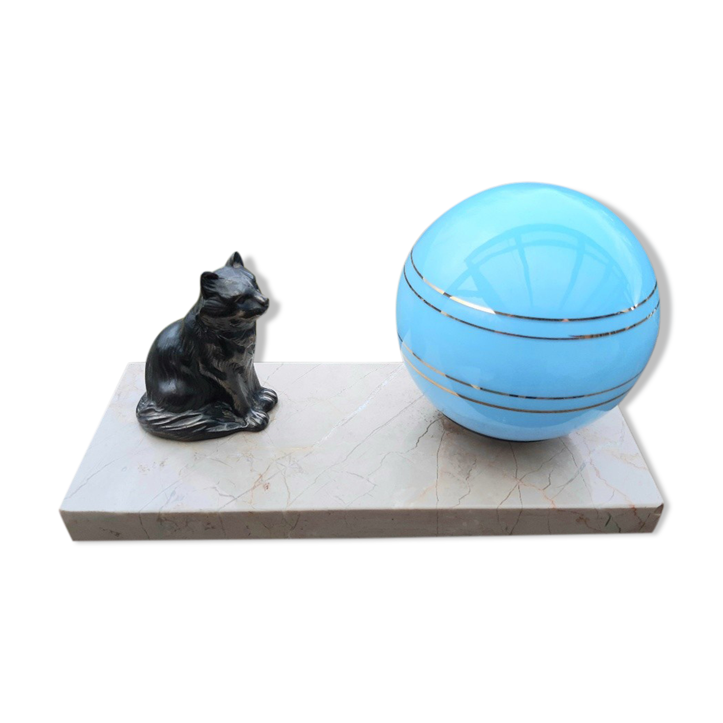 Lamp "cat" art deco 1930