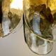 Murano & Brass Ceiling Lamp by J.T. Kalmar, Austria, 1960s