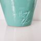 Vase Secla turquoise céramique portugaise