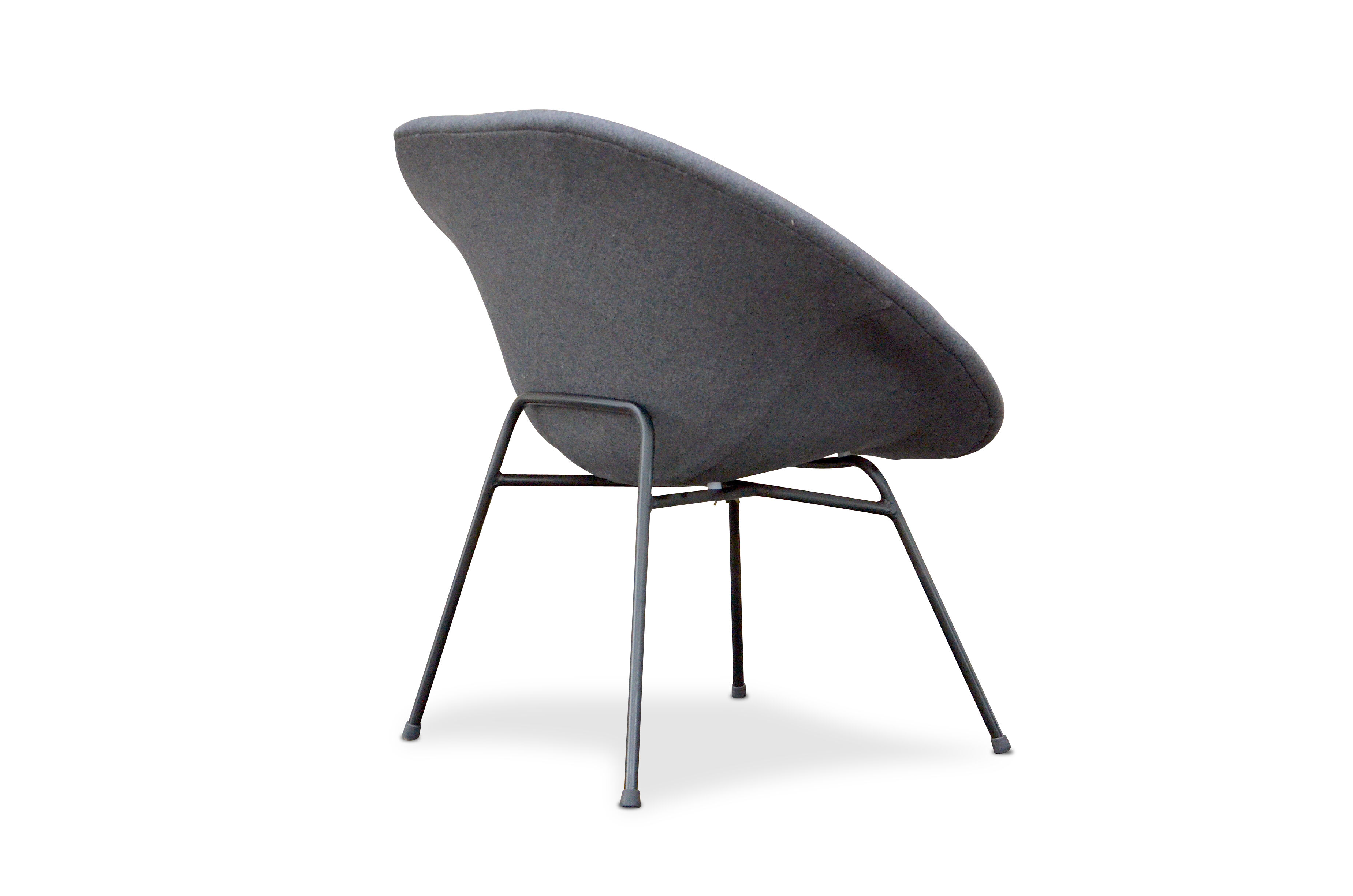 Fiber armchair by Claude Vassal Drivers Stores 1950
