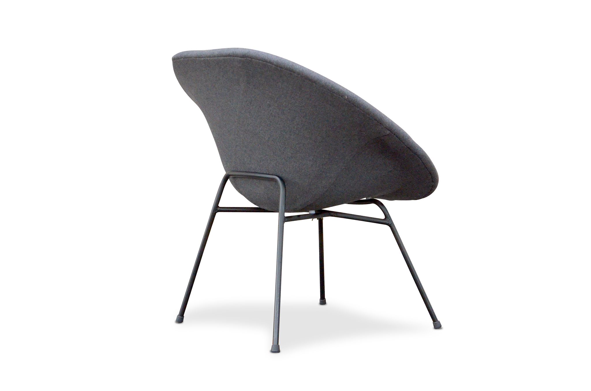 Fiber armchair by Claude Vassal Drivers Stores 1950