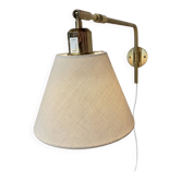 LARGE TELESCOPIC METAL WALL LIGHT DESIGN 1960.