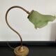 Vintage Kaelle lamp signed in brass and glass paste 70s