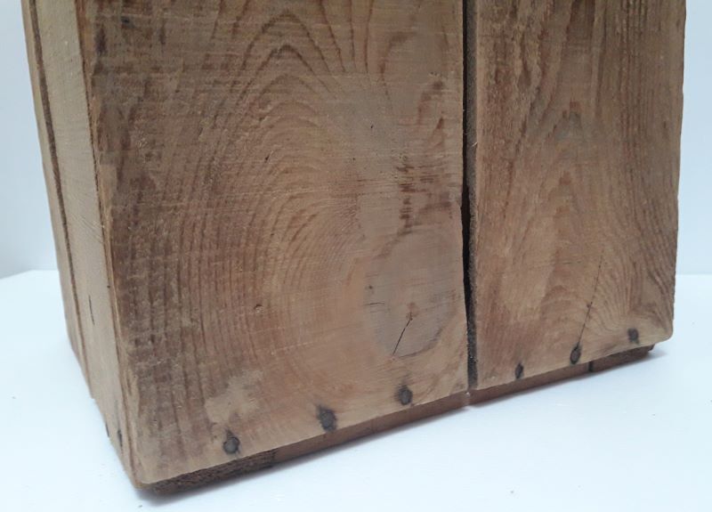 Wooden transport box