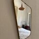 Vintage 1960 asymmetrical mirror - 60 x 34 cm