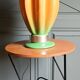 Pied de lampe Italien Viva Villa "Khéops" en céramique, Vers 1980