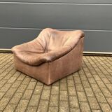 De Sede Ds46 Modulair 5mm Buffel leather NECK Cognac Bruin