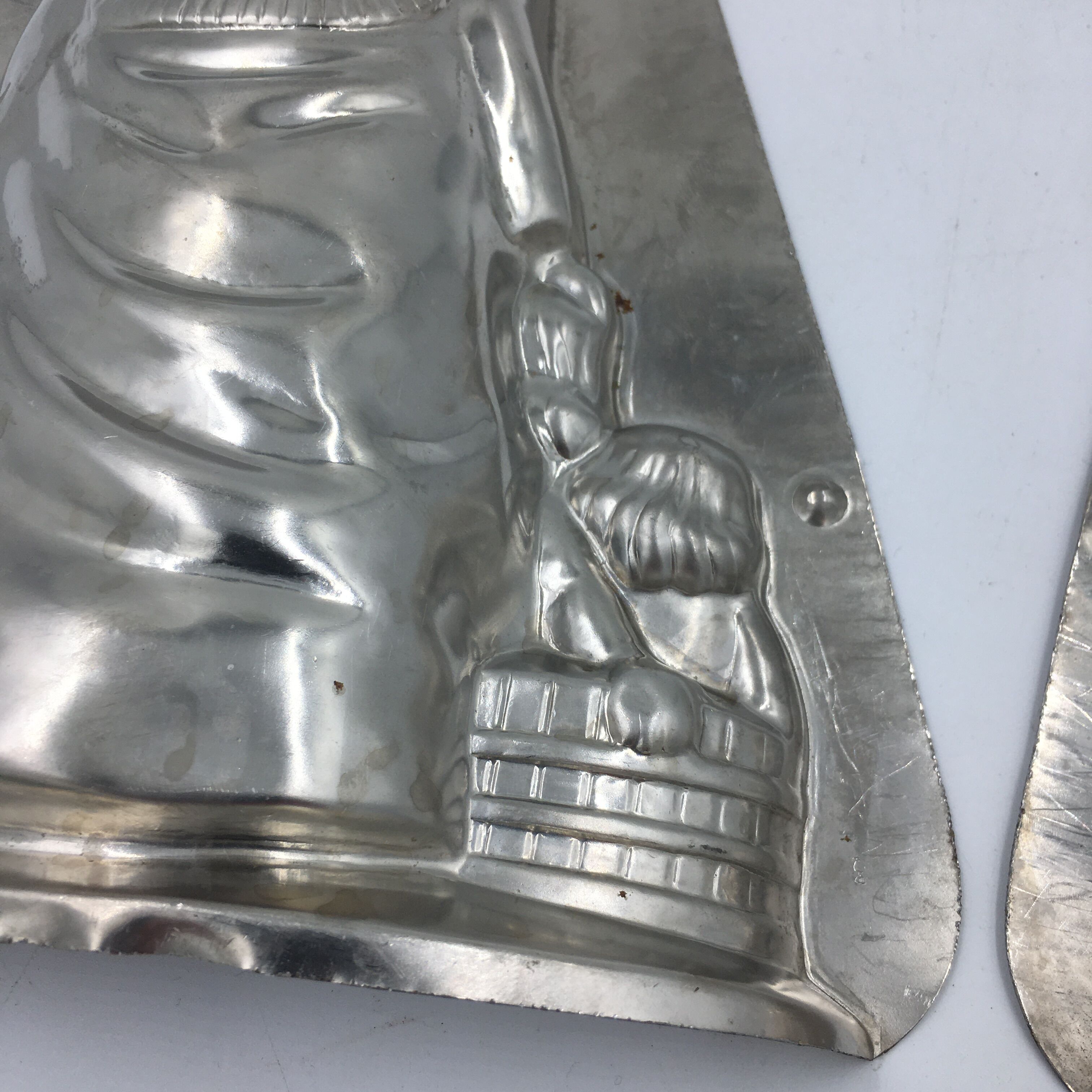 Chocolate mold of St. Nicholas