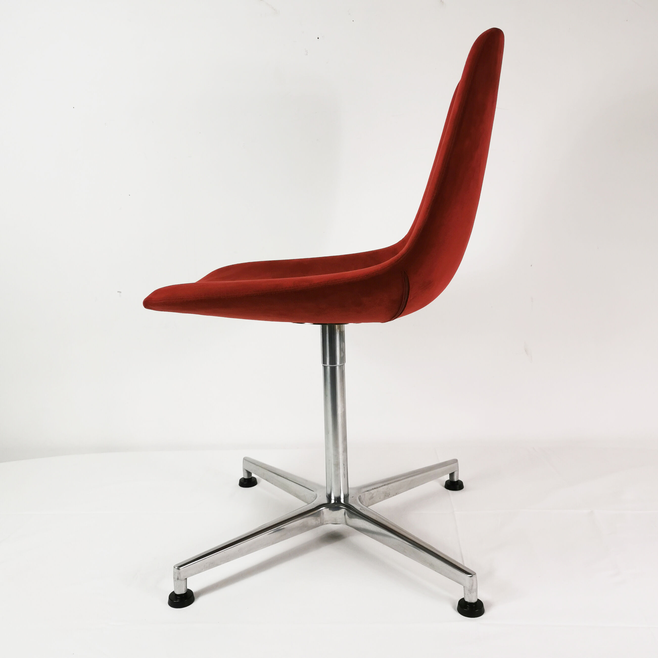 Set of 6 chairs "Eyes", designed by J.Foersom & P.Hiort-Lorenzen, for Erik Jorgensen, Denmark