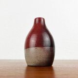 Ceramic vase from a German workshop from the mid-century by Jürgen Riecke, 1960s.