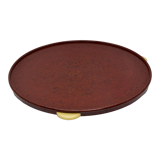 Bakelite tray kreutz art deco rotary cake dish, germany, 1930s