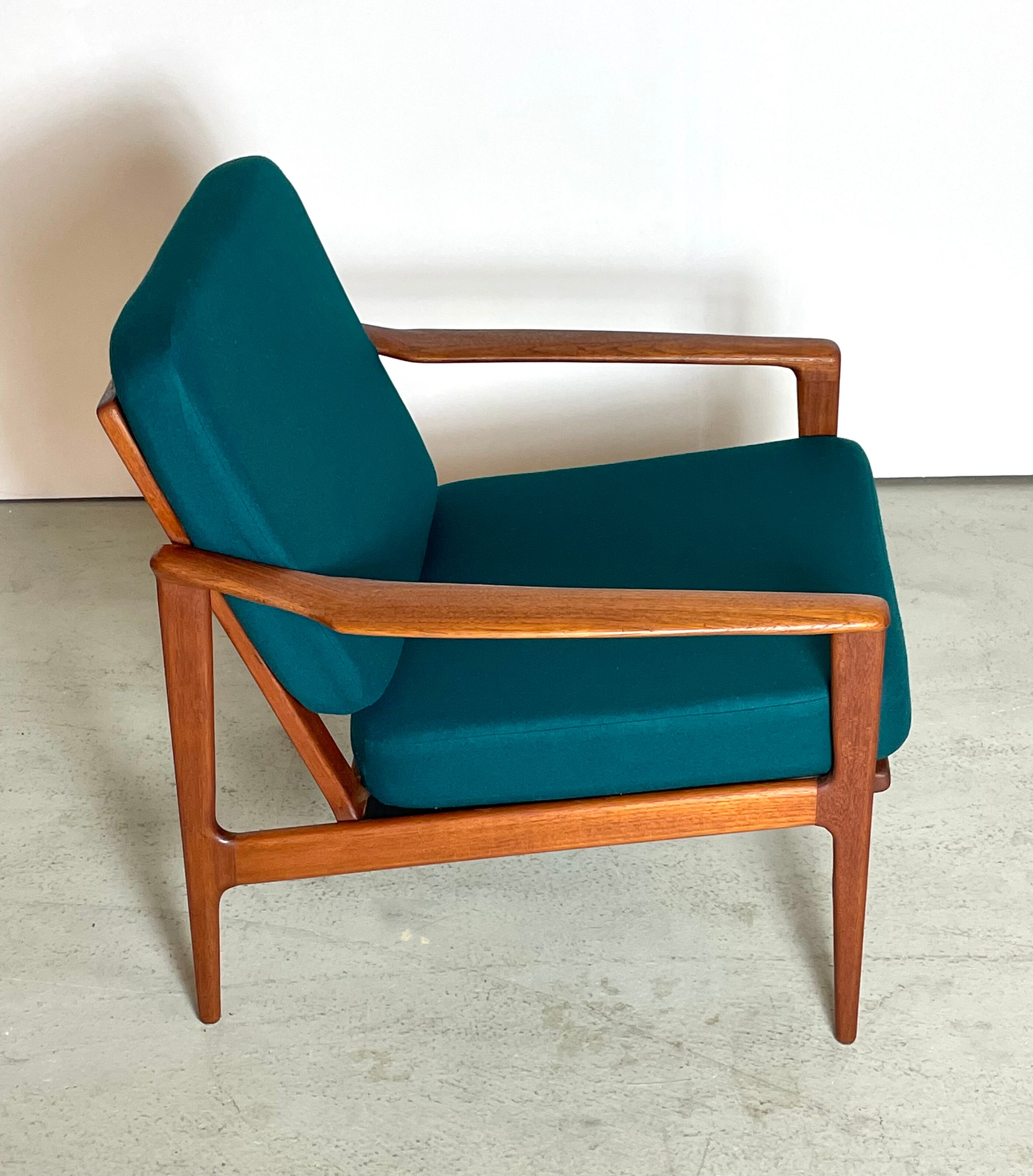 Easy chair in Danish teak by Ib Kofod-Larsen 1960s
