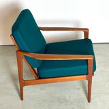 Easy chair in Danish teak by Ib Kofod-Larsen 1960s