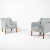Set of two Danish Modern club chairs from Einar Larsen, 1950’s