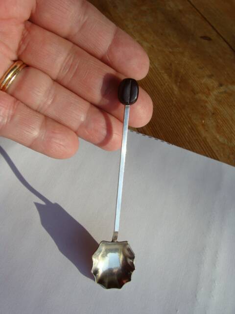 Art Nouveau Coffee Bean Mocha Spoons