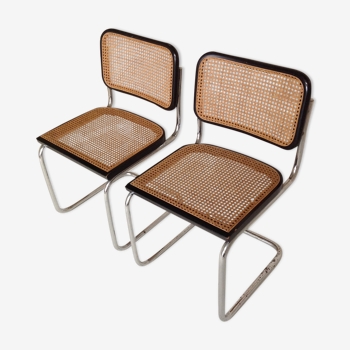 Set of 2 chairs B32 by Marcel Breuer