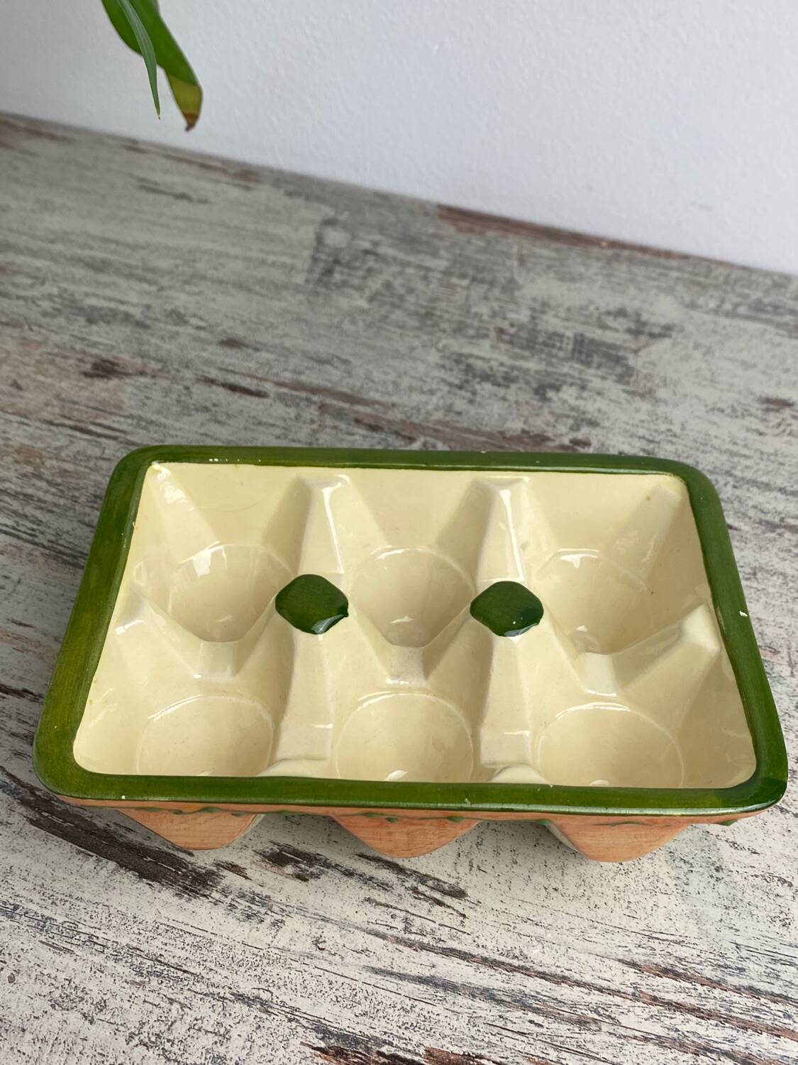 Vallauris ceramic egg box
