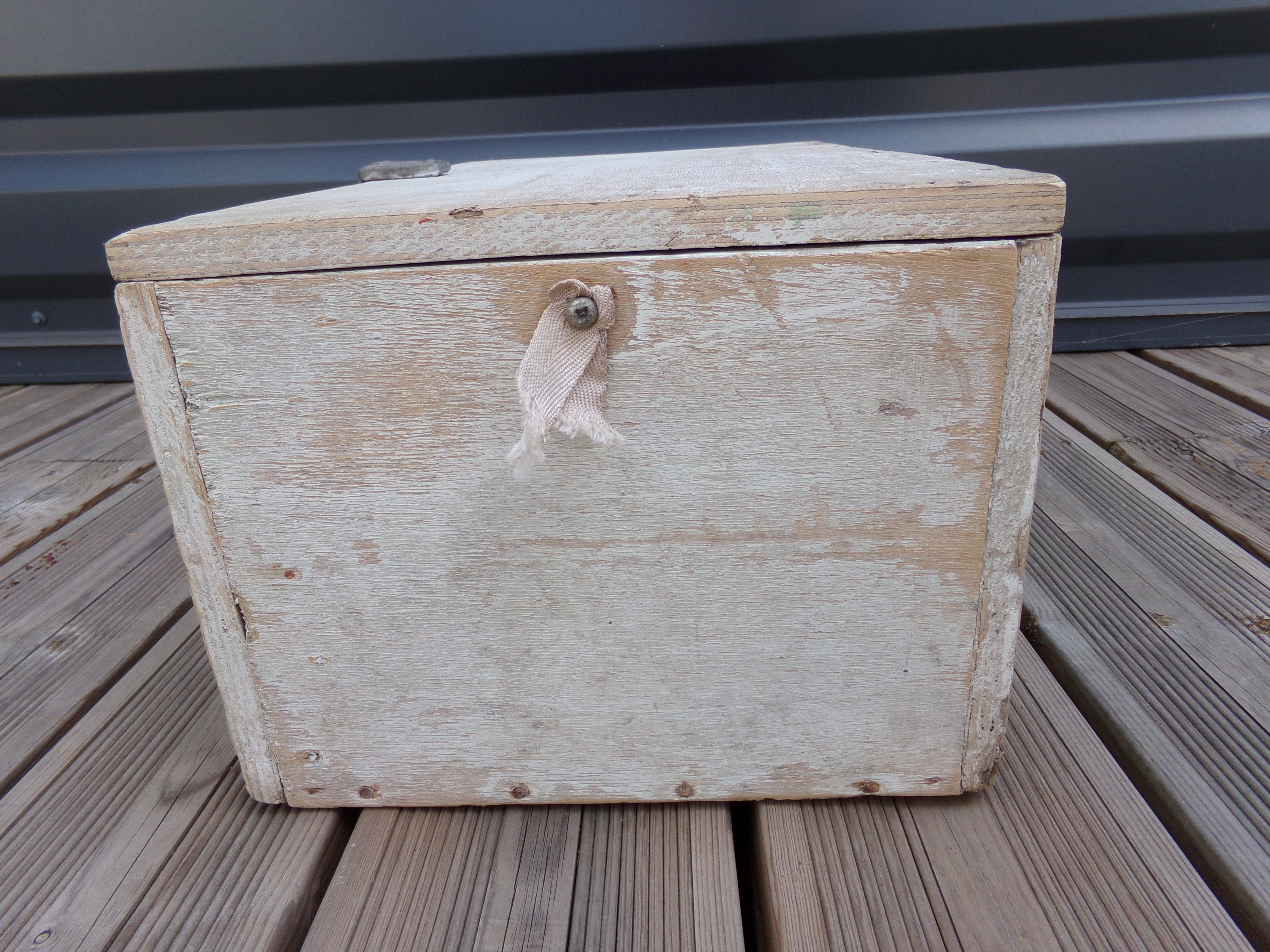 Wooden storage chest