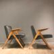 Pair of armchairs, type 300 177, designed by J. Chierowski, 1960s