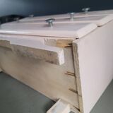 Small art deco wooden chest of drawers