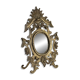 Antique table mirror in bronze, Italy, 19th-20th century