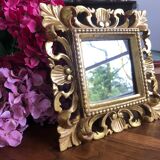 Gilded baroque mirror